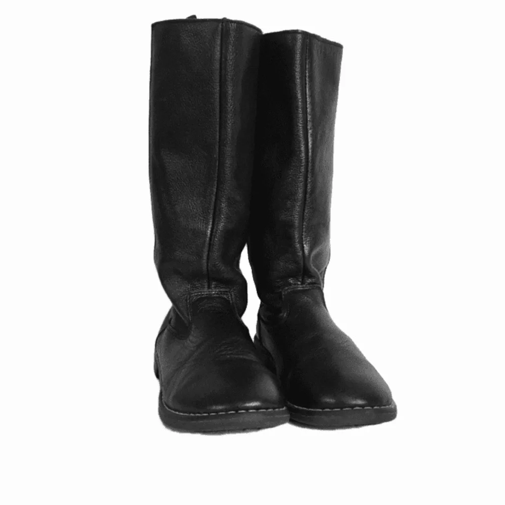 Gap Leather Black Kids Girls Comforts Boots 2